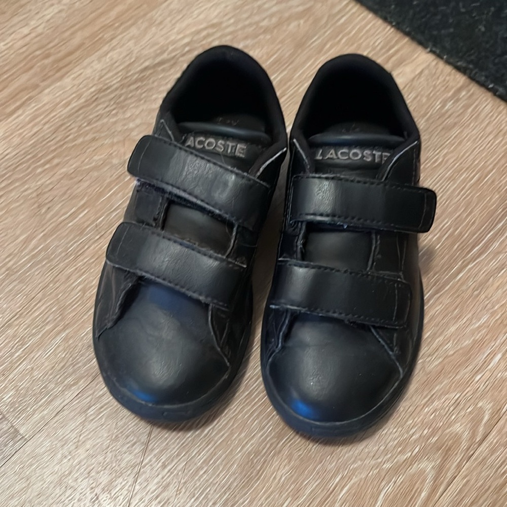 Lacoste sneakers.